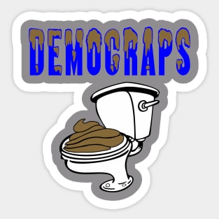 Democraps Sticker